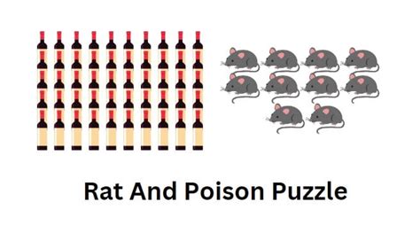 testing 8 bottles of wine with rats|poison wines in puzzle.